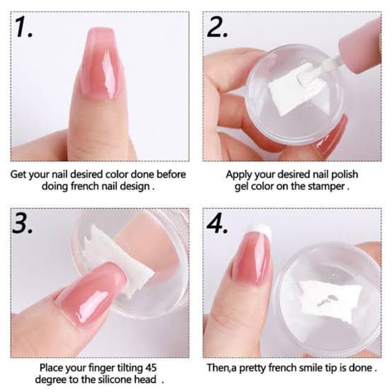 French Nail Silicon Stamp